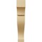 Ekena Millwork 2 1/2"W x 8"D x 14"H Large Rockport Wood Corbel, Alder CORW03X08X14RKAL - alternate 2